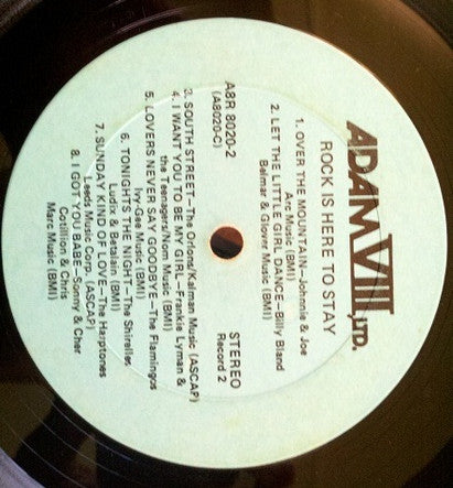 Various : Rock Is Here To Stay (3xLP, Comp)