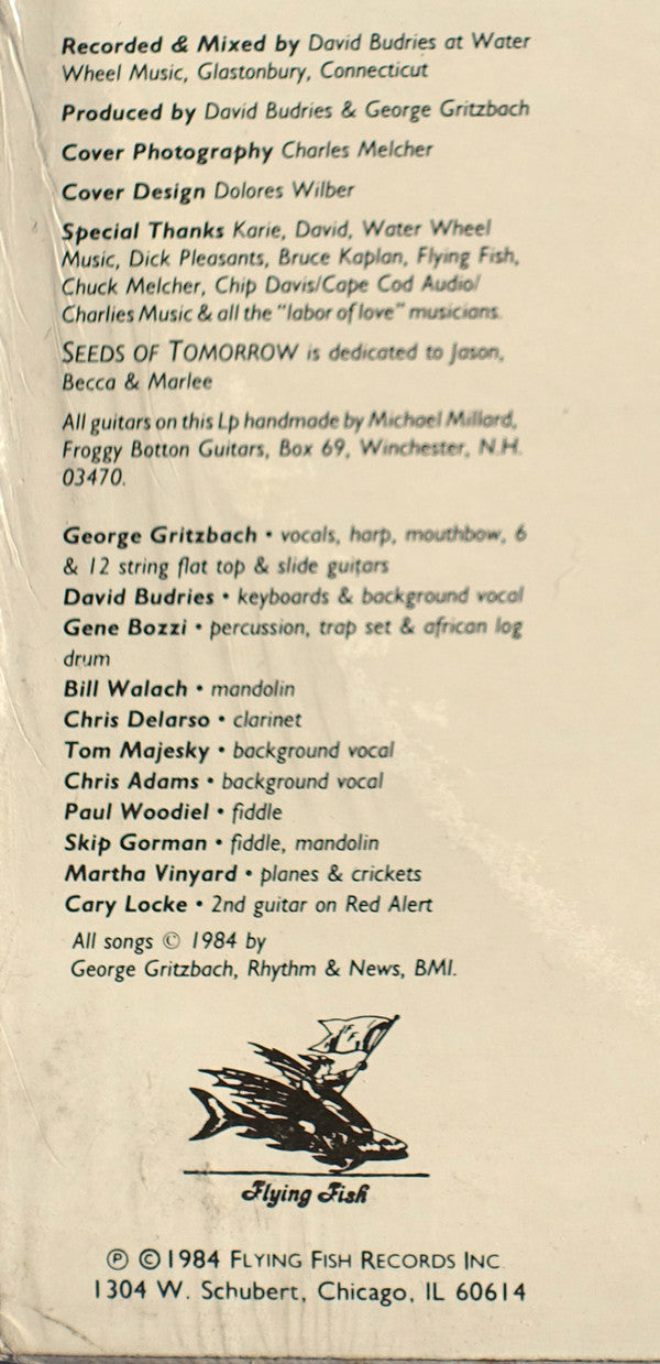 George Gritzbach : All American Songs (LP, Album)