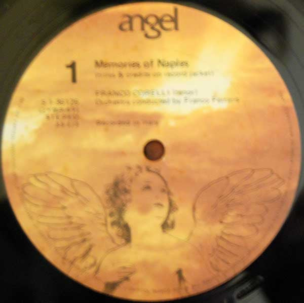 Franco Corelli : Memories Of Naples (LP, Album, RE)