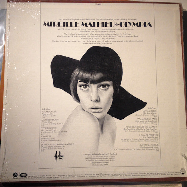 Mireille Mathieu : Olympia (LP)