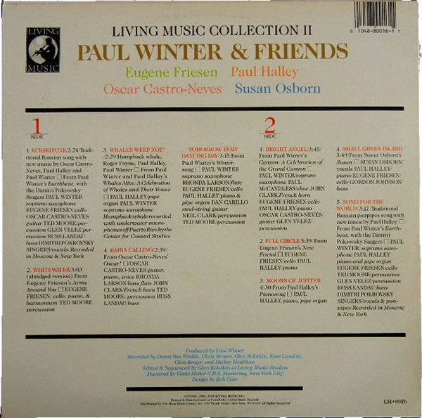 Paul Winter & Friends* : Collection II (LP, Comp)
