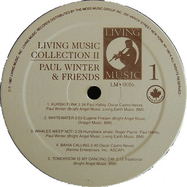 Paul Winter & Friends* : Collection II (LP, Comp)