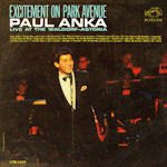 Paul Anka : Excitement On Park Avenue - Live At The Waldorf-Astoria (LP, Mono)