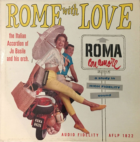 Jo Basile, Accordion And Orchestra : Rome With Love (LP)