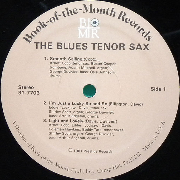 Various : The Blues Tenor Sax (LP)