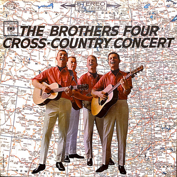 The Brothers Four : Cross-Country Concert (LP)