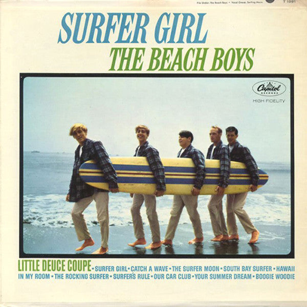 The Beach Boys : Surfer Girl (LP, Album, Mono, Los)