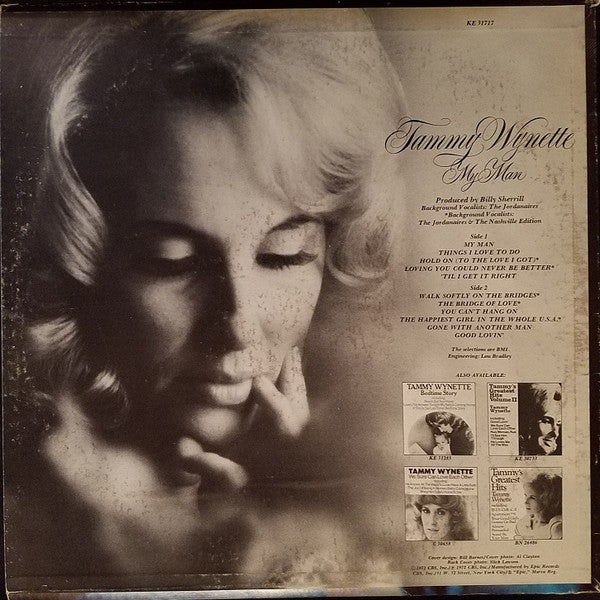 Tammy Wynette : My Man (LP, Album, Ter)