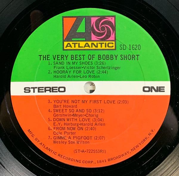Bobby Short : The Very Best Of Bobby Short (LP, Comp)