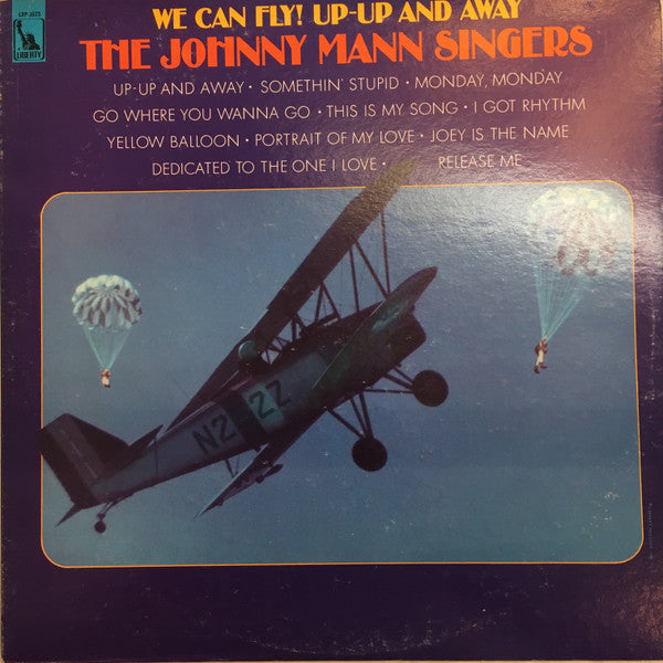 The Johnny Mann Singers : We Can Fly! Up-Up And Away (LP, Album, Mono)