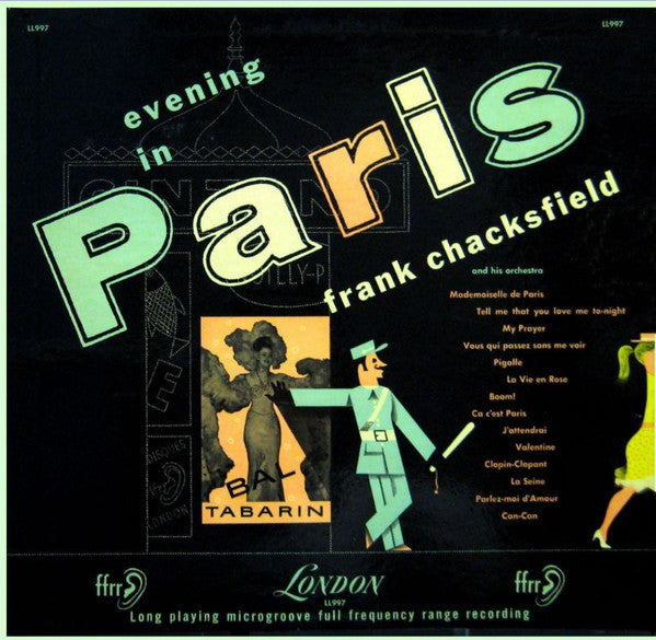 Frank Chacksfield And His Orchestra* : Evening In Paris (LP)