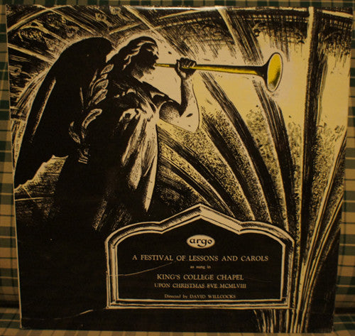 David Willcocks : A Festival Of Lessons And Carols (LP, RE)
