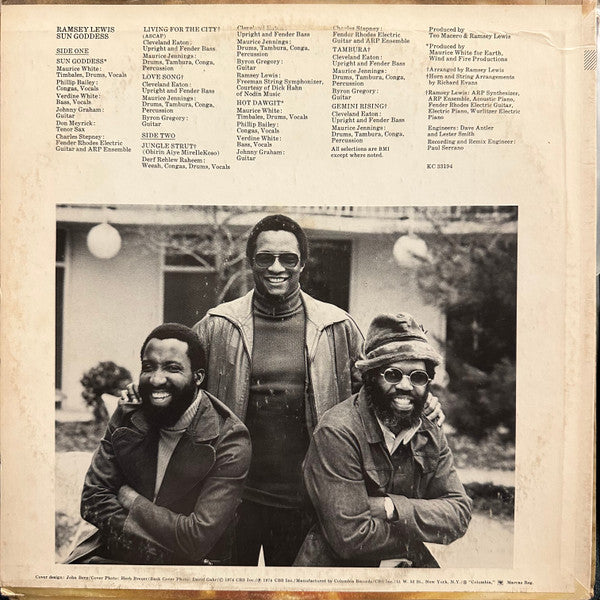 Ramsey Lewis : Sun Goddess (LP, Album, Pit)