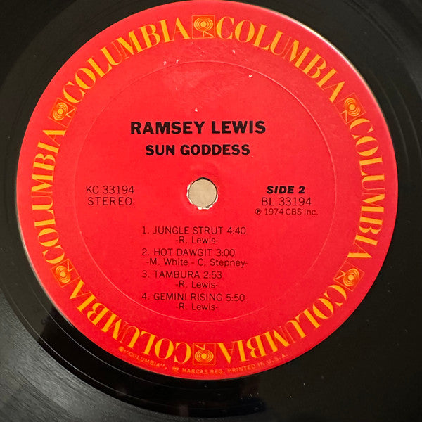 Ramsey Lewis : Sun Goddess (LP, Album, Pit)