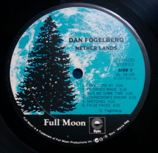 Dan Fogelberg : Nether Lands (LP, Album, Pit)