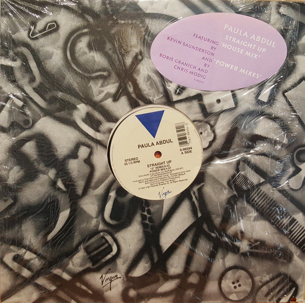 Paula Abdul : Straight Up (12")