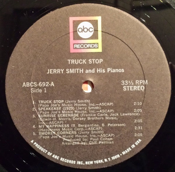 Jerry Smith (4) : Truck Stop (LP)