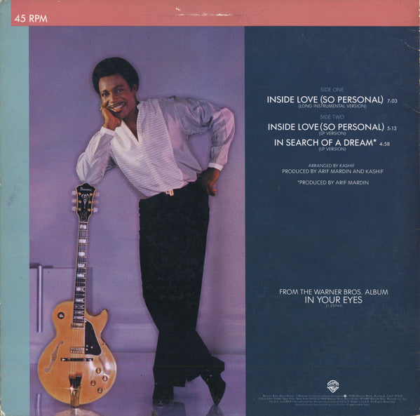George Benson : Inside Love (So Personal) (12", Maxi)