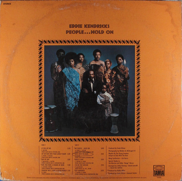 Eddie Kendricks : People...Hold On (LP, Album, Sup)