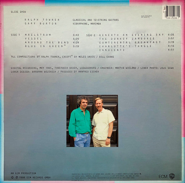 Ralph Towner, Gary Burton : Slide Show (LP, Album)