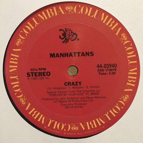 Manhattans : Crazy (12")