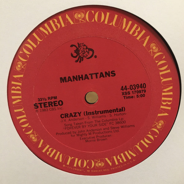 Manhattans : Crazy (12")