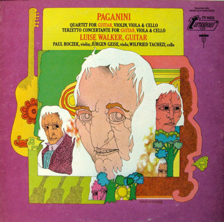 Paganini*, Luise Walker - Quartet For Guitar, Violin, Viola Paganini*, Luise Walker - Quartet For Guitar, Violin, Viola