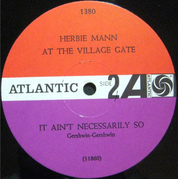 Herbie Mann : Herbie Mann At The Village Gate (LP, Album, Mono, MGM)