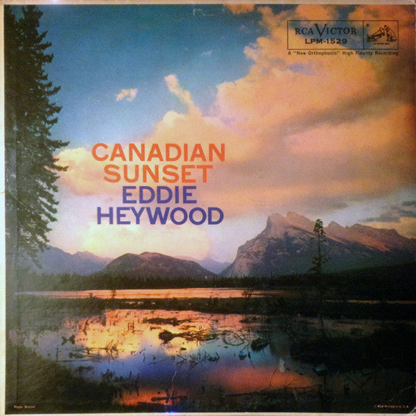 Eddie Heywood : Canadian Sunset (LP, Album, Mono, Ind)