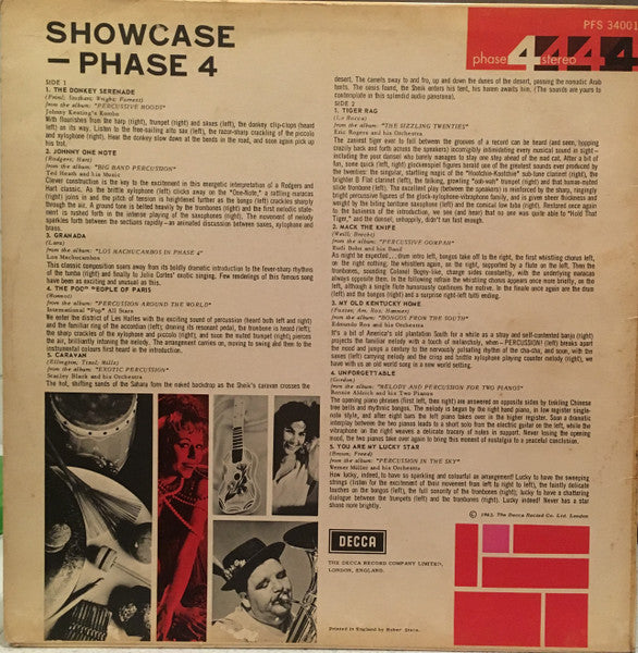 Various : Showcase - Phase 4 (LP, Comp)