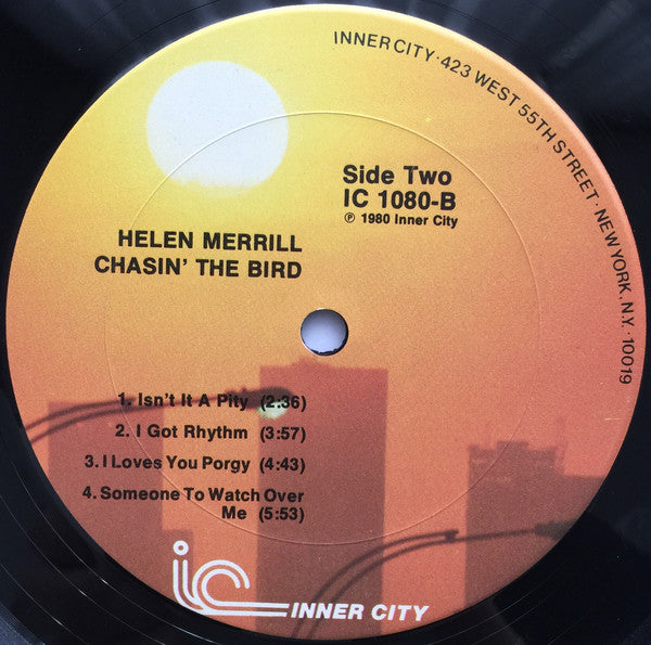 Helen Merrill : Chasin' The Bird (LP, Album)