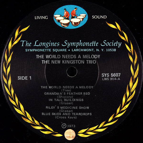 The New Kingston Trio : The World Needs A Melody (LP, Album)