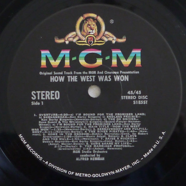 Alfred Newman, Debbie Reynolds, Ken Darby : How The West Was Won, Original Soundtrack (LP, Gat)