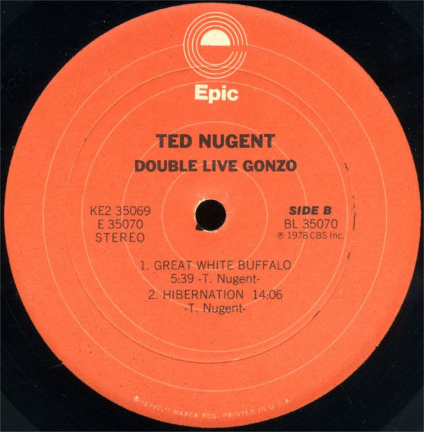 Ted Nugent - Double Live Gonzo! - Buy Used Vinyl Records