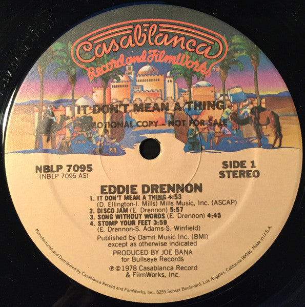 Eddie Drennon : It Don't Mean A Thing (LP, Album, Promo)