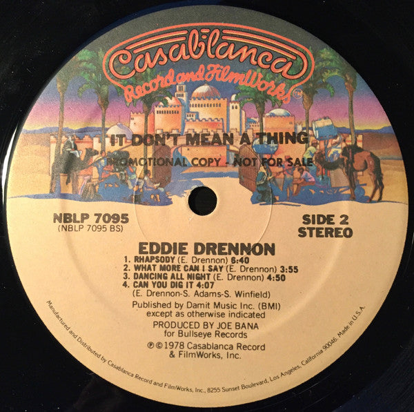 Eddie Drennon : It Don't Mean A Thing (LP, Album, Promo)
