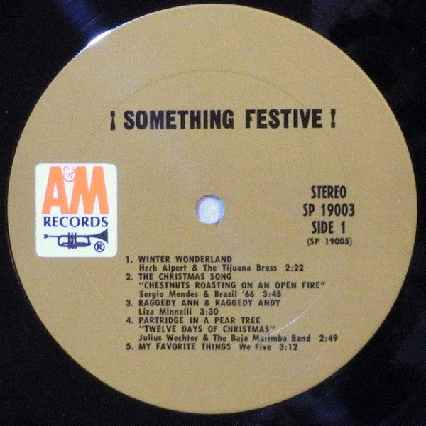 Various : ¡Something Festive! (LP, Comp, Ltd)