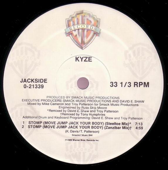 Kyze* : Stomp (Move Jump Jack Your Body) (12", Maxi)