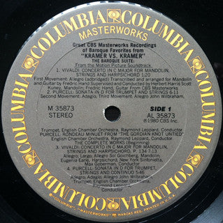 Various : Kramer Vs. Kramer (Soundtrack) (LP, Comp)