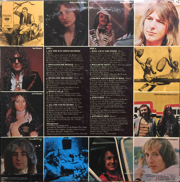 Mott The Hoople : Greatest Hits (LP, Comp)
