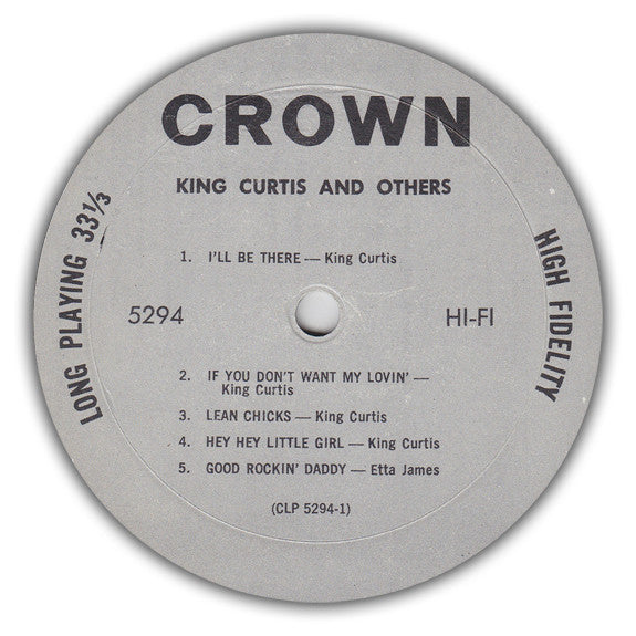 Various : King Curtis, Etta James, Jesse Belvin And Others (LP, Comp, Mono)