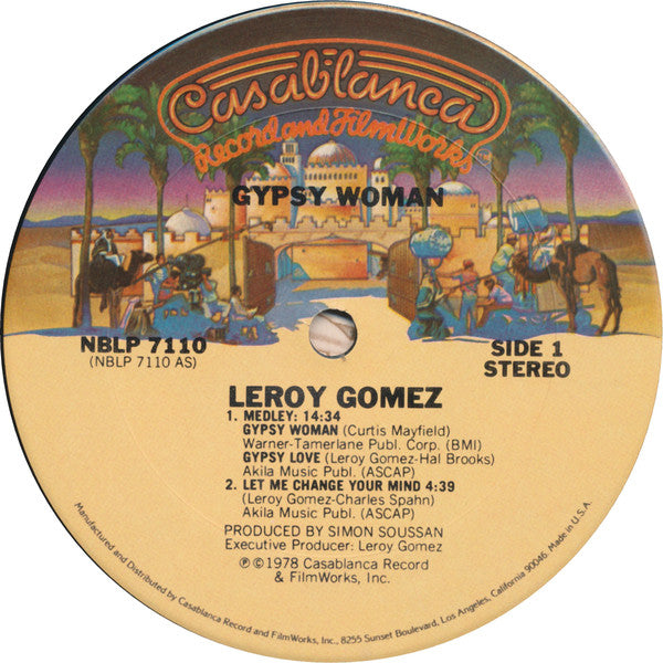 Leroy Gomez : Gypsy Woman (LP, Album)