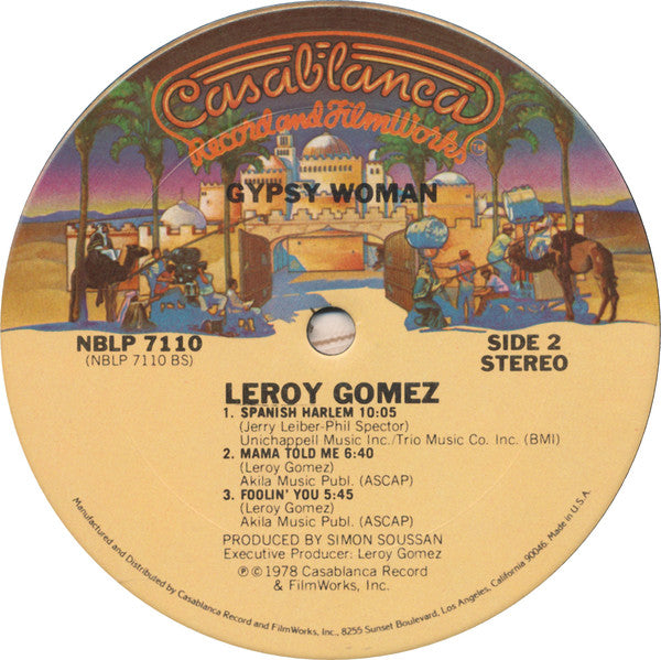 Leroy Gomez : Gypsy Woman (LP, Album)