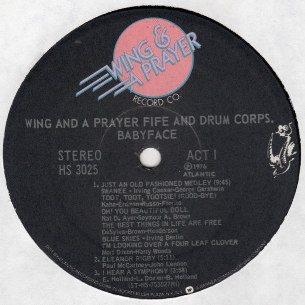 Wing And A Prayer Fife And Drum Corps. : Babyface (LP, Album, RI)