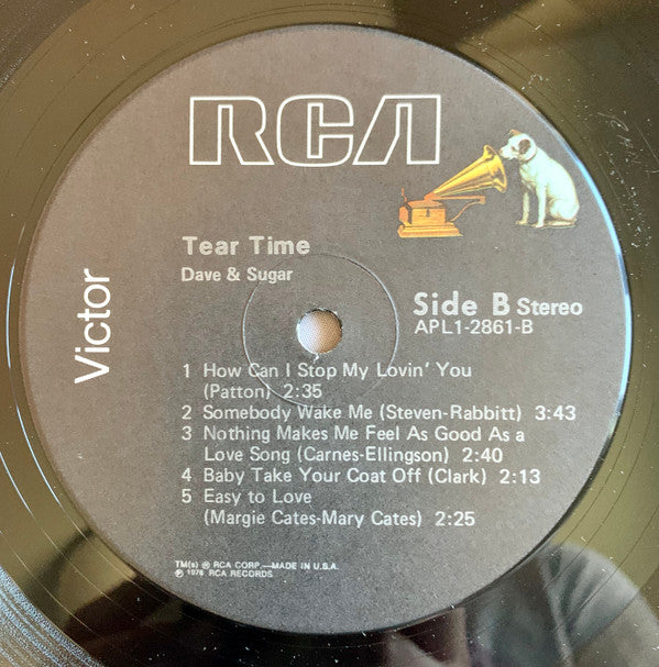 Dave & Sugar* : Tear Time (LP, Album)