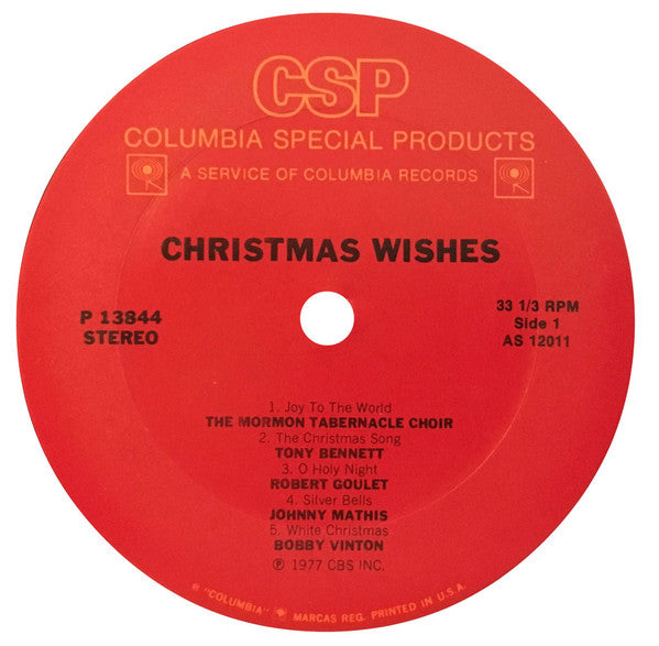 Various : Christmas Wishes (LP, Comp)