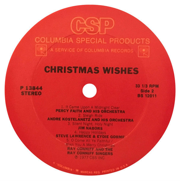 Various : Christmas Wishes (LP, Comp)