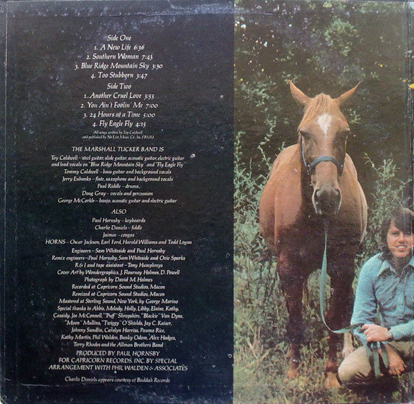 The Marshall Tucker Band : A New Life (LP, Album,  Pi)