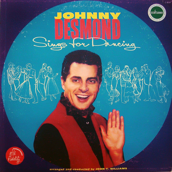 Johnny Desmond : Sings For Dancing (LP, Mono)