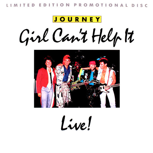 Journey : Girl Can't Help It (12", Ltd, Promo)